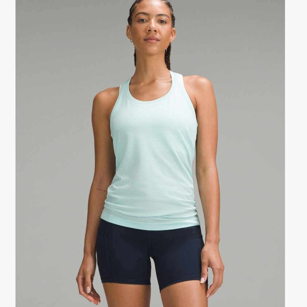 NWT Swiftly Tech Racerback Tank 2.0 IDLM/IDLM 2 Color: Ideal Mint Size 2